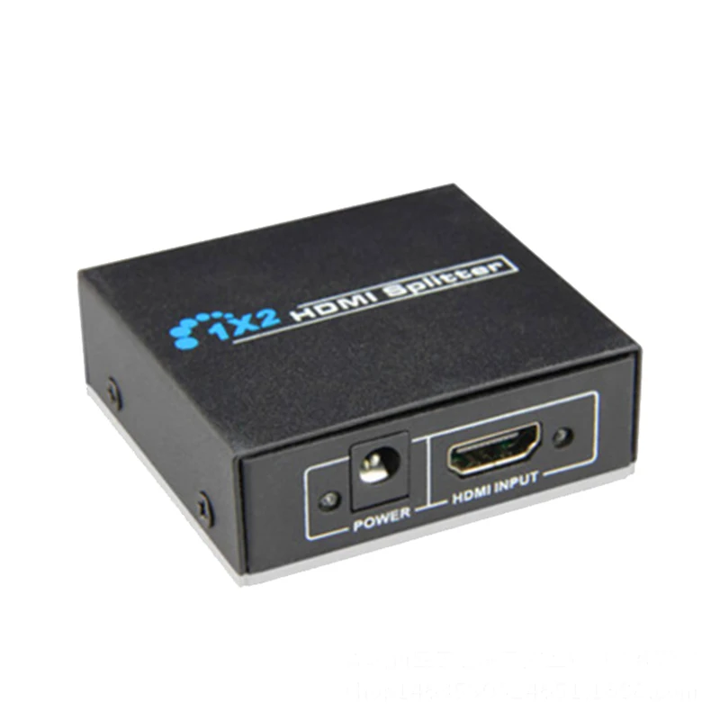 1 2 изход HDCP, HDMI-съвместим сплитер-усилвател на 1080P с двоен дисплей, за DVD, HDTV PS3 Xbox - 1