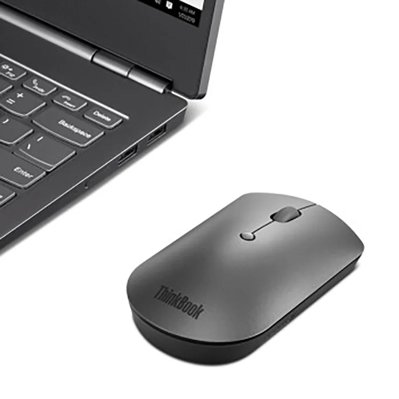 ThinkPad Оригиналната Мишка Lenovo Dual Bluetooth 5.0 За лаптоп Lenovo Офис Мишката 4Y50X88824 Желязо-Сива Мишка Bluetooth Черен - 3