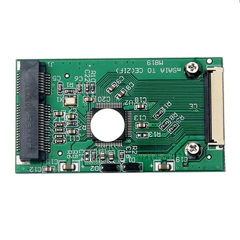 Мини-SSD-диск SATA MSATA PCI-E с 40Pin 1,8-Инчов преобразувател ZIF/CE За IPOD IPAD За Toshiba За Hitachi ZIF Твърд диск - 5
