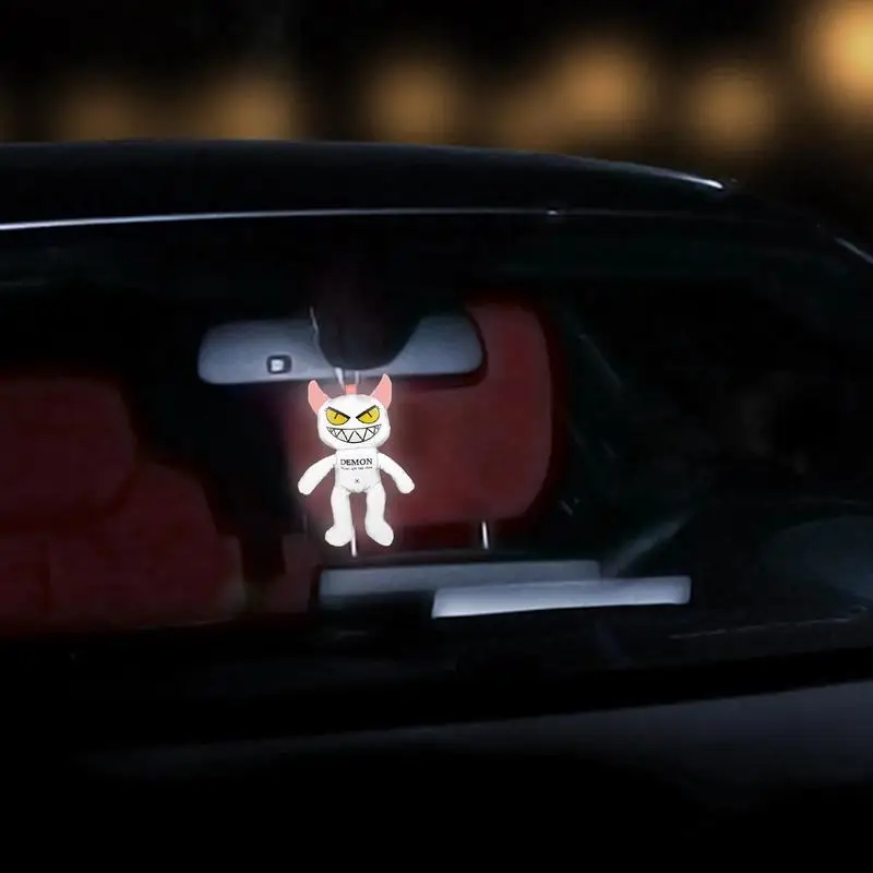 Сладък Светлоотразителни окачване-рефлектори за автомобили, видим на 3D Защитен рефлектор, окачване, авто декор за броня на автомобила - 2