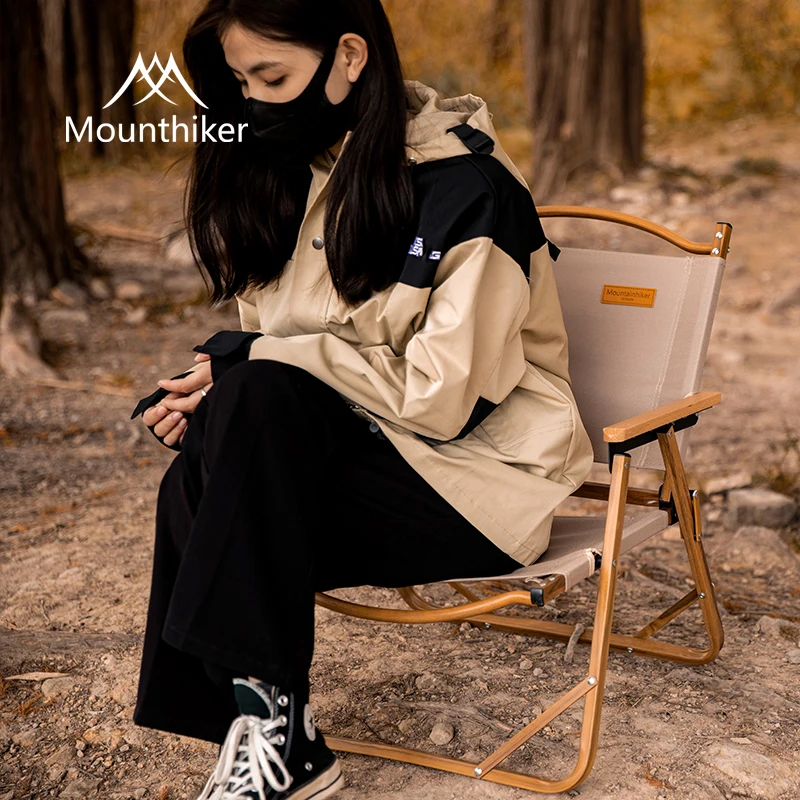 Стол за почивка сред природата от алуминиева сплав Mountainhiker, Сгъваема Преносим Стол за отдих на открито, Стол за кафе, Стол за риболов - 3