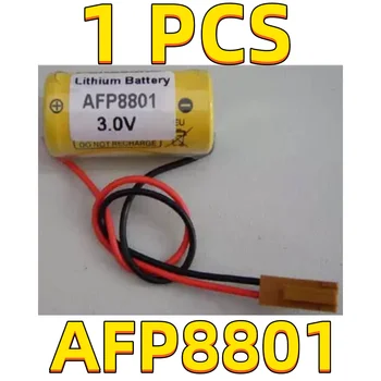 1 бр. нов оригинален FANUC AFP8801 за PANASONIC BR-2/3A 3V литиева батерия с кафяв конектор