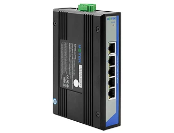 10/100 м 5-портов неуправляем индустриален Ethernet switch UT-6405W