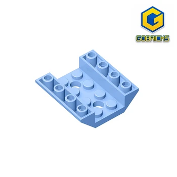 10 бр. керемиди Gobricks GDS-685 4X4/45 INV. съвместим с детски играчки lego 72454, събира строителни блокове