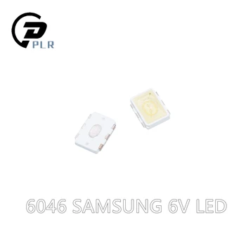 1000 бр. led 6046 светлинните мъниста с висока мощност 1 W 6 В студен бял цвят за SAMSUNG, Оригинални led подсветка LCD телевизор