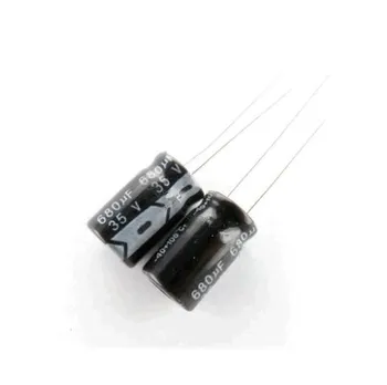 500шт 680 icf 35 В електролитни кондензатори 35 В 680 icf микрофарадные кондензатори 10*17 мм