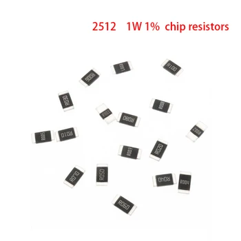 50ШТ 2512 1 W 1% микросхемных резистори 50mR 0,05 R R100 R050 R010 R015 R020 R025 R040 R200 R220 R330 R470 R150 R500 1R00