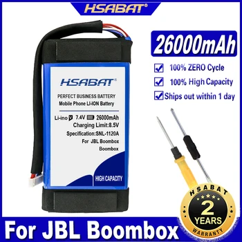 HSABAT GSP0931134 01 Говорител плейър Boombox 26000 mah Батерия за JBL Boombox/Boombox 1 Boombox1 JEM3316 JEM3317 Говорител Плейър