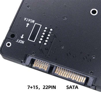 M. 2 SSD за SATA3 Външния Корпус на твърдия диск M. 2 NGFF SATA SSD Адаптер MSATA За SATA M. 2 Такса адаптер за твърд диск NGFF за SATA