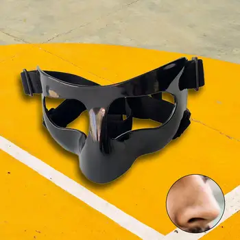 Баскетболно mask Защитна маска за лице при переломе носа Здрава маска за защита на носа-за възрастни, Спортни аксесоари