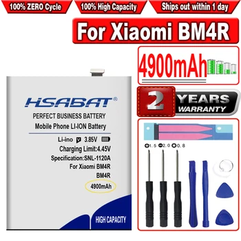 Батерия на мобилния телефон HSABAT 4900 mah за смартфон Xiaomi BM4R