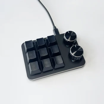 Клавиатура с девет бутони за копиране и поставяне, Без инсталиране на Потребителска функция жичен подкрепа макрофункции OUS PS