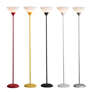 Креативни led лампиона, черно бял корпус лампа, подходящ за вътрешно осветление, декоративна лампа в хола, спалнята и кабинета