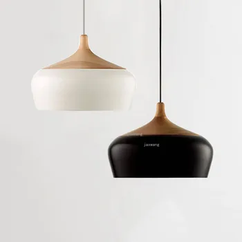 Скандинавските led висящи лампи Креативен дизайн Алуминиева лампа за дневна Окачен лампа, Окачена лампа в стил Loft