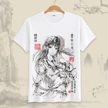 Тениска за Cosplay от японски аниме Noragami, Лятна Тениска с 3D Принтом YATO Iki Hiyori, Модна Тениска с Графичен Дизайн, Костюм, риза