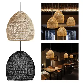 Японски Бамбук полилей ръчно изработени, декор, лампа, ресторант фенер, лампа