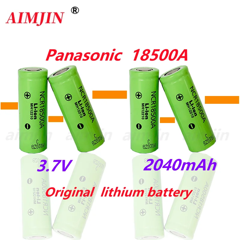 100% Оригинална литиево-йонна батерия от 3.7 През 2040 ма за Panasonic NCR18500A Играчка фенерче и т.н. - 2