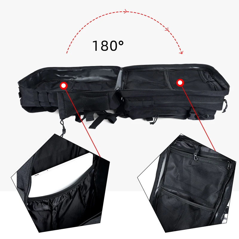 50Л Походный раница, голяма чанта, военни тактически пътни мъжки туристически чанти на рамо, градинска планински туризъм мъжка чанта за лаптоп - 4