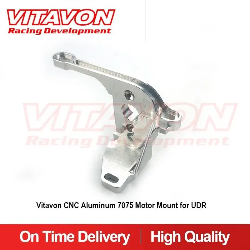 Vitavon CNC Alu7075 Определяне на двигателя # 8560 за Traxxas UDR сребрист - 0