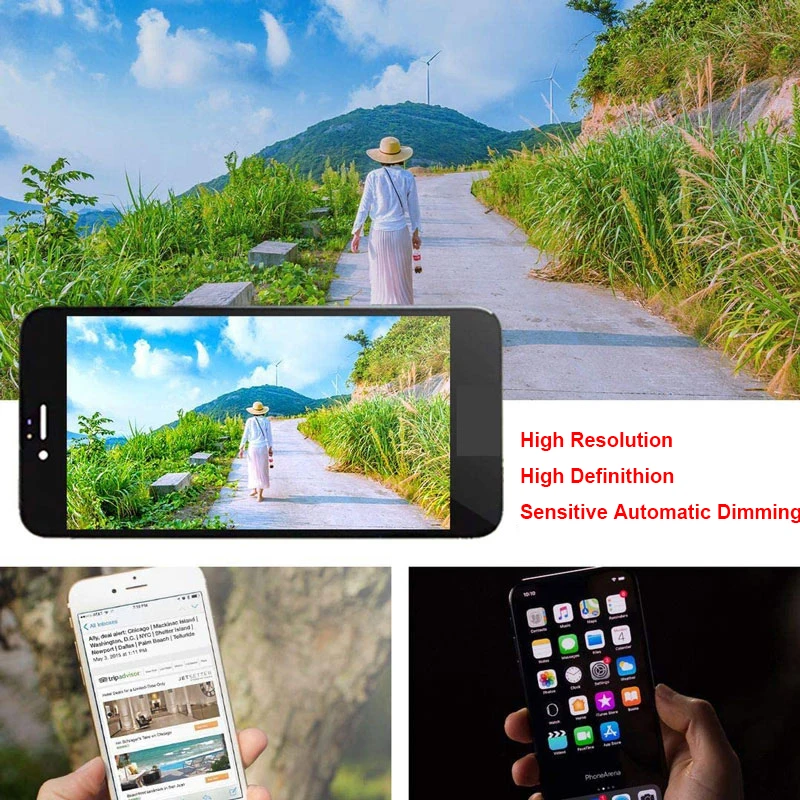 ААА Пълен Комплект LCD дисплей възли За iPhone 7Plus Дисплей с Предна Камера Говорител Digitzer Сензорен экрана1661 A1784 A1785, - 3