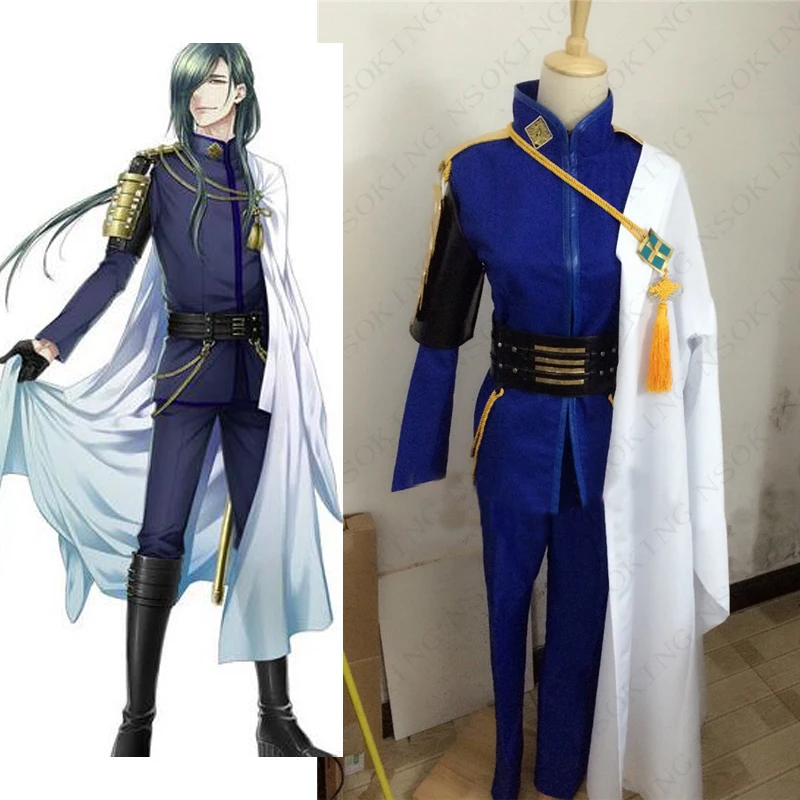 Аниме Touken Ranbu Онлайн Nikkari Aoe армията форма на cosplay костюм по поръчка - 0