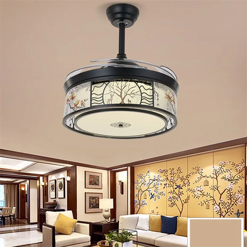 Вентилатор на тавана DEBBY Лампа без нож с дистанционно управление Модерен прост творчески led за дома за хол - 2