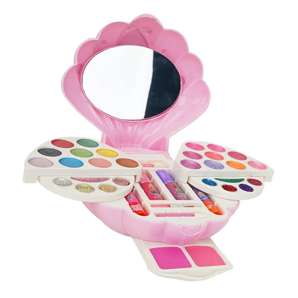 Детски комплект козметика за момичета, набор от тази моющейся козметика, детски дрехи - 2