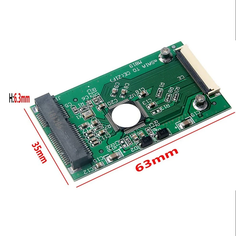 Мини-SSD-диск SATA MSATA PCI-E с 40Pin 1,8-Инчов преобразувател ZIF/CE За IPOD IPAD За Toshiba За Hitachi ZIF Твърд диск - 3
