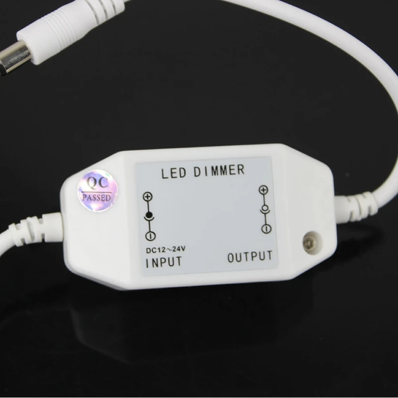 Нов ръчен регулатор на яркостта на 12 В за адаптери dc за led едноцветни лампи - 5
