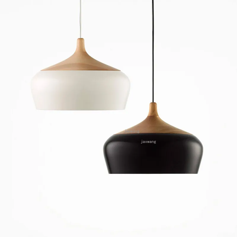 Скандинавските led висящи лампи Креативен дизайн Алуминиева лампа за дневна Окачен лампа, Окачена лампа в стил Loft - 1