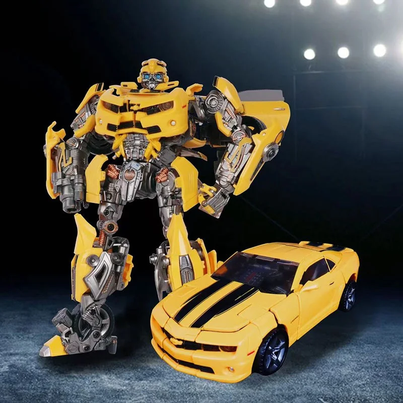 Трансформация 17,5 см WW-01 WW01 Жълта автомобили Пчела Ko MPM03 от сплав, фигурки от филма, модел на Робот, деформирани играчки, Подаръци - 1