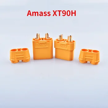 10 двойки Конектор AMASS XT90H 4,5 мм, със защитен прекъсване муфа капак Конектори мъж жена за радиоуправляемой хоби модели Lipo Батерия