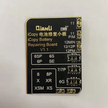 1БР Qianli iCopy Plus V2.2 Ремонт на батерии Flex Промяна на Броя Цикли на Предаване на данни за непрекъсната работа на батерия За iPhone 6G До 11 12 Pro Max 12mini