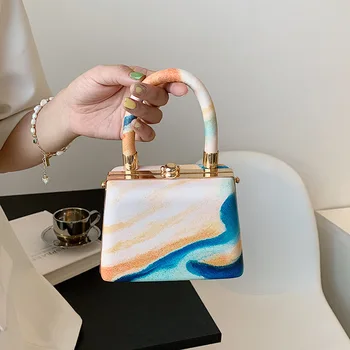 2021 Нова стилна сладка мини чанта във формата на възглавници, японската лятна чанта-месинджър с гледката на едно рамо, дамски