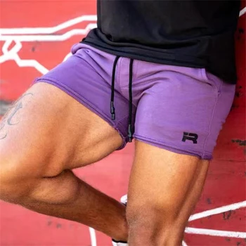 2023 нови Памучни Спортни къси Панталони за Мъже бързо съхнещи Шорти За Бягане, Мъжки къси Панталони За Фитнес, Фитнес И Спортни Къси Панталони
