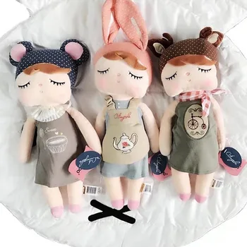 30 см Сладък меки плюшени животни Metoo Rabbit Dolls Бъни Baby Toy Kawaii детски плюшени играчки за подарък за рожден ден Z76