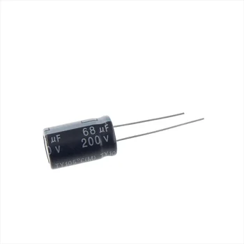 5 бр. електролитни кондензатори 200v68uf 13x21 мм 200v68mfd