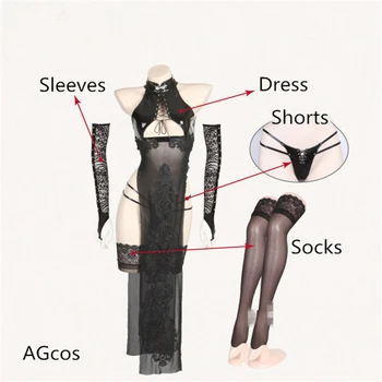 AGCOS Оригинален дизайн Miyan Рокли Cosplay Дамски дрехи за Хелоуин Момиче Секси костюм за cosplay рокля