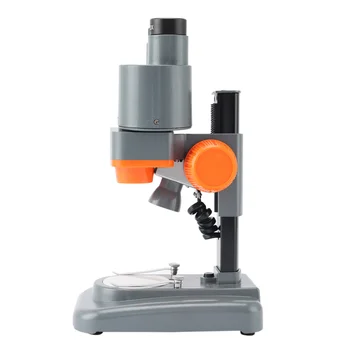 AOMEKIE 40X Бинокъла на стереомикроскоп с най-led за спояване на печатни платки, както и наблюдение на проби от минерали, Научно образование за децата, Инструмент за ремонт на мобилни телефони
