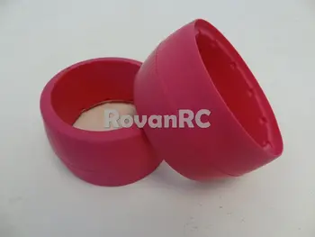 Rovan 1/5 Розова формованная гума от стиропор Комплект от 2 на задните места HPI Baja 5B Buggy King Motor