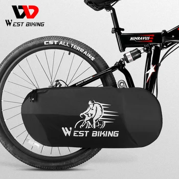 WEST BIKING, защитен калъф за велосипед верига, водоустойчив, прахоустойчив, МТБ, пътен мотор, зъбни колела, защита, поддръжка на велосипеда