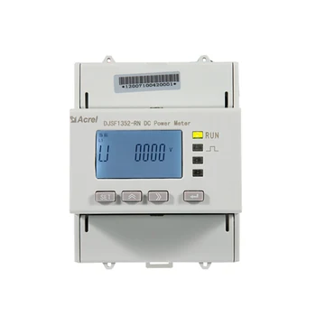 Анализатор мощност на постоянен ток на Din-шина с LCD дисплей максимално входно напрежение 1 kv с модела 2DI/2DO DJSF1352-RN/K от ACREL