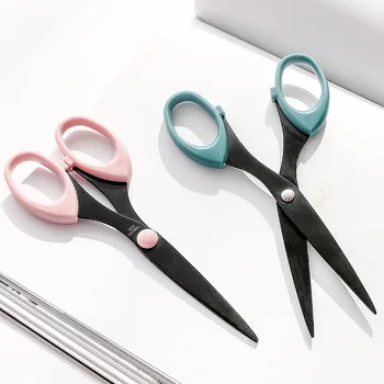 Антикорозионна Ножици с острие от неръждаема стомана, защитен дизайн, канцелярский плик, универсален нож за рязане на хартия, картон
