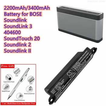 Батерия за динамиката на 11,1 В/2200 mah/3400 mah 330107,359495 за BOSE 404600, Soundlink, Soundlink 2, SoundLink 3, Soundlink II, SoundTouch 20
