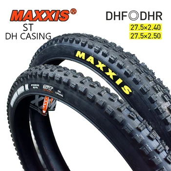 Велосипедна гума MAXXIS 27.5 27.5*2.4 27.5*2.5 КОРПУС DH ST Supertacky МТБ Планински Велосипед Без Сгъване/Гума От Стоманена тел резервни Части За Велосипеди DHF/DHR