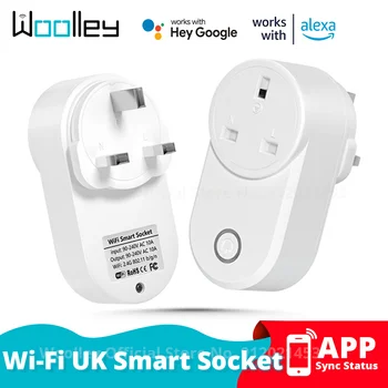 Вилица Woolley Smart WiFi Британската безжична изход за управление на Функция за гласова синхронизация за модул за дистанционно управление на 