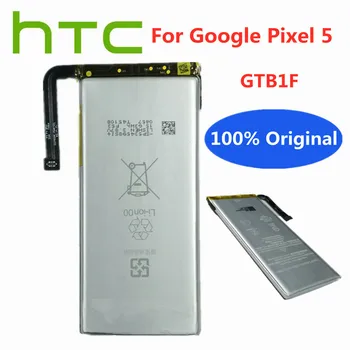 Високо Качество на 100% Оригинален GTB1F 4080 ма Взаимозаменяеми Батерия за Телефон HTC Google Pixel 5 Pixel5 GD1YQ GTT9Q Батерии Bateria