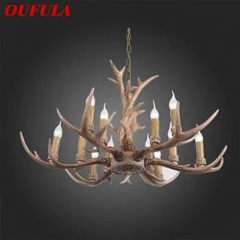 Висящи лампи OUFULA Nordic LED, творчески лампи и полилеи за домашна трапезария, всекидневна декор