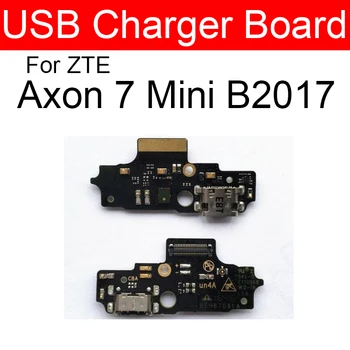 Вътрешен микрофон и USB-такса за зареждане на Flex за ZTE Axon 7 Mini B2017, порт за зарядно устройство, USB-конектор, докинг станция за ремонт