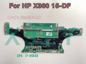 За HP X360 15-DF дънна Платка на лаптоп L38128-601 SRFFW SREJP i7-8565U MX150 2GB DA0X38MBAF0 Напълно тествана на 100% работи